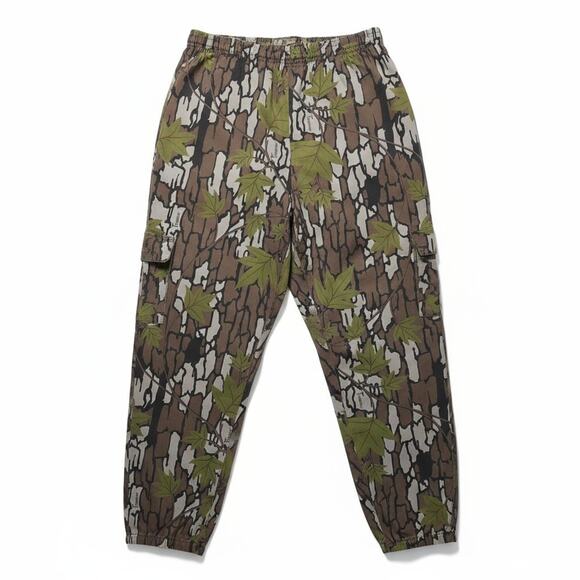 Kushi of Beverly Hills Treebark Camo Pants XL Hunting Forest Leaves Gorp Vintage - Picture 1 of 16